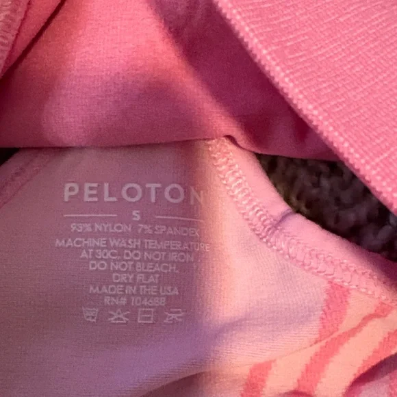 Peloton Light and Dark Pink Sports Bra - Picture 2 of 2